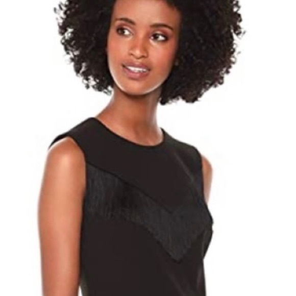 Calvin Klein Fringe Sheath Dress Size 2 4 8 & 10 - Picture 9 of 11
